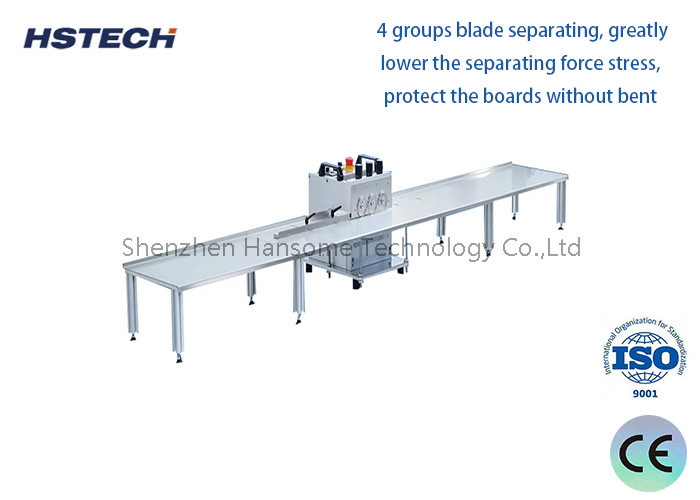 300mm/s Separating Speed Blade Miving PCB Separator with 400mm Length