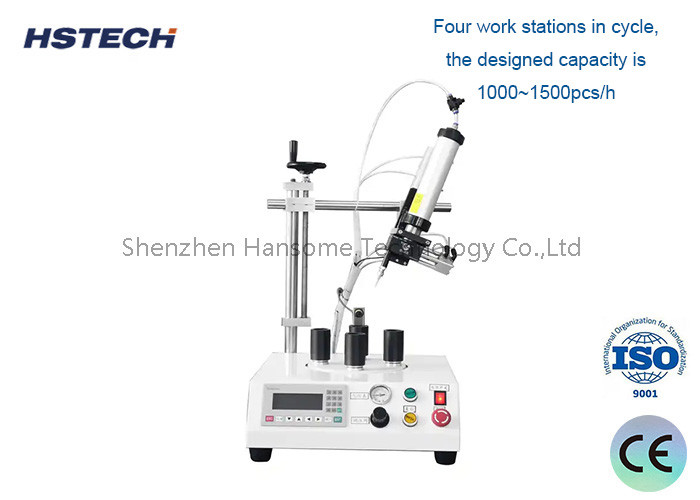 Text Screen Automatic Glue Dispensing Machine for LED Bulbs and Par Lights