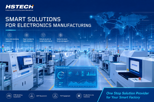 Blog công ty mới nhất về Smart Factories, Reshoring, and AI Inspection: 5 Trends Reshaping SMT/THT Production in 2026