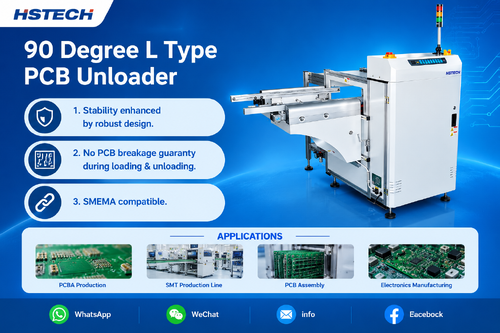 Blog công ty mới nhất về HSTECH's New L-Type Unloader Packs 4 Magazines Into a 90-Degree, Space-Saving Design