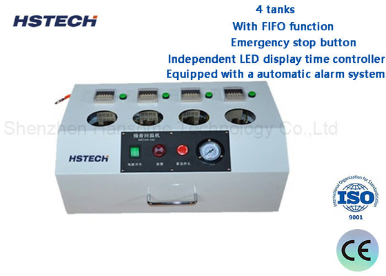 Giá tốt. Được trang bị hệ thống báo động tự động Với chức năng FIFO 4 Tank Solder Paste Warm Up Timing Machine trực tuyến