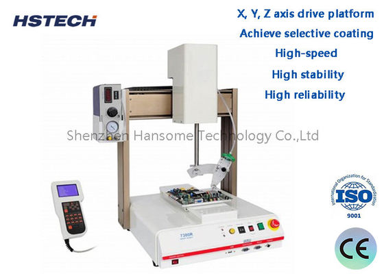 Giá tốt. X, Y, Z Axis Drive Platform tốc độ cao độ tin cậy cao độ ổn định cao 3Axis Selective Coating Machine trực tuyến