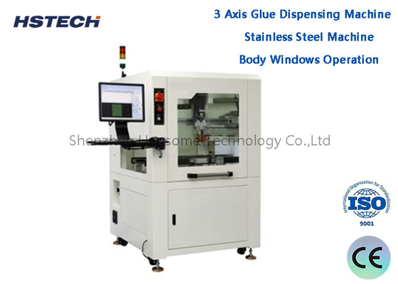 Giá tốt. Máy phân phối keo thị giác chính xác cao màn hình LCD điều khiển PC tốc độ cao trực tuyến