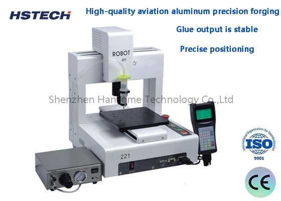 Giá tốt. Máy phân phối keo thị giác tốc độ cao 1000mm / s với độ chính xác lặp lại 0,02mm và xây dựng hợp kim nhôm hàng không trực tuyến