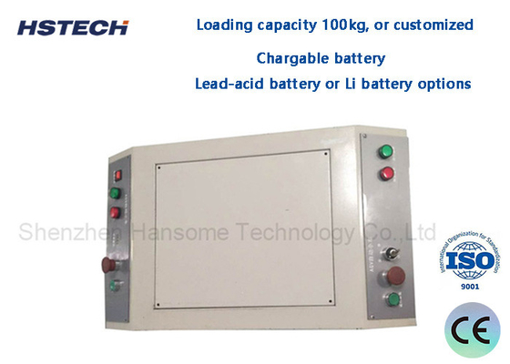 Giá tốt. Pin axit chì hoặc pin Li tùy chọn pin sạc có dung lượng tải 100kg Xe tự động dẫn đường trực tuyến