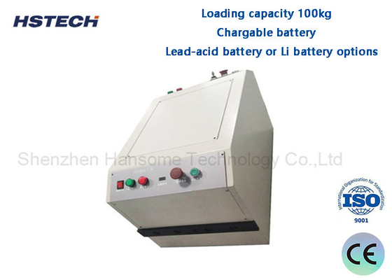 Giá tốt. Khả năng nạp 100kg ắc quy sạc xe tự động dẫn đường với đèn chuyển và hiển thị trực tuyến