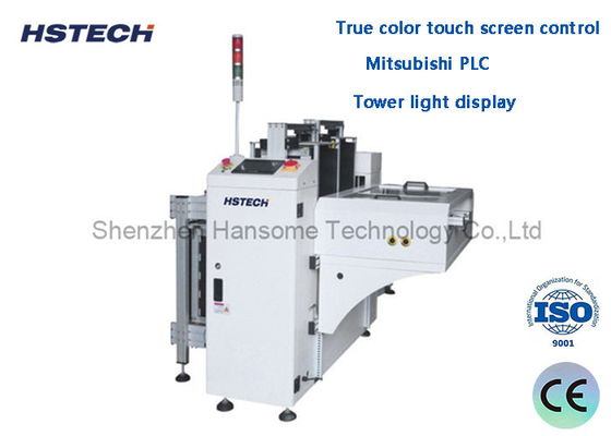 Giá tốt. Tháp ánh sáng hiển thị Mitsubishi PLC hai đường ray PCB thả tiêu chuẩn chiều cao cho ứng dụng SMT trực tuyến