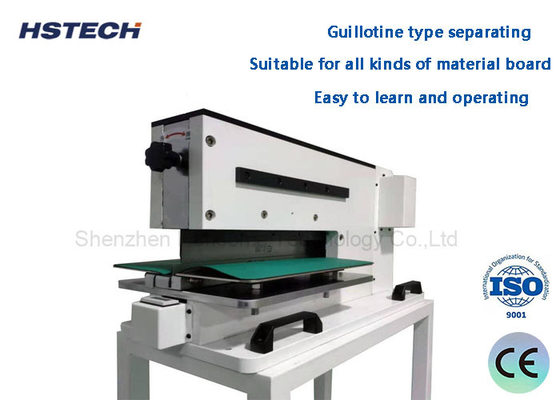 Giá tốt. Điều kiện mới PCB thiết bị depaneling mạnh mẽ áp lực thấp V cắt dây chuyền Blade Pneumatic PCB máy tách trực tuyến