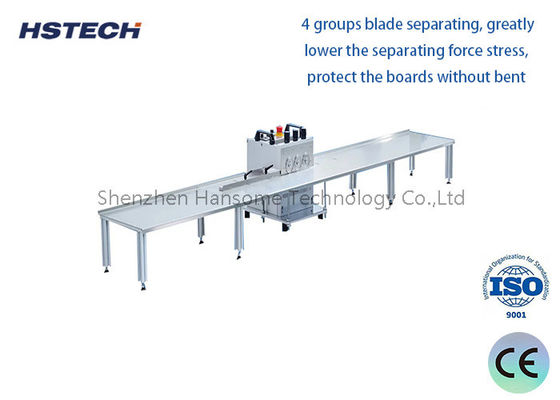 Giá tốt. 300mm/s Tốc độ tách Blade Miving PCB Separator với chiều dài 400mm trực tuyến