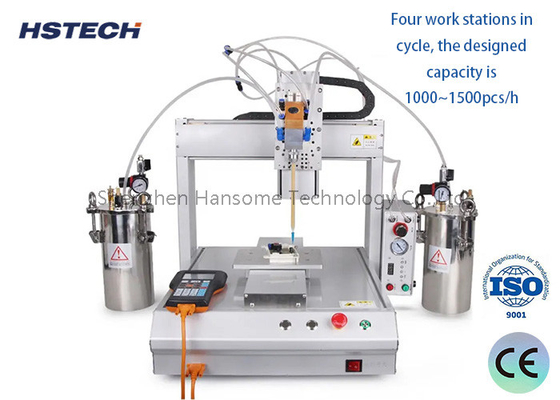 Giá tốt. Máy phân phối keo bóng đèn LED với điều chỉnh trục Z và lập trình văn bản trực tuyến