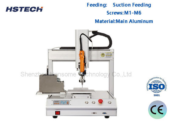 Giá tốt. Máy tính để bàn hoạt động vít chặt robot hút 3 trục vật liệu nhôm trực tuyến