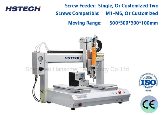 Giá tốt. Vật liệu nhôm Máy vít bàn 4 trục Chuỗi di chuyển vòng tròn tự động trực tuyến