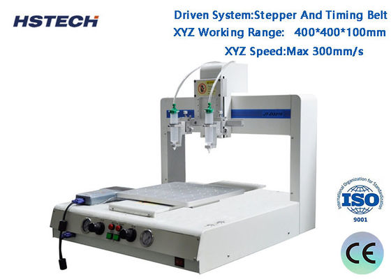 Giá tốt. Max 300mm/s 4 trục Máy phân phối keo với stepper và dây đai thời gian trực tuyến