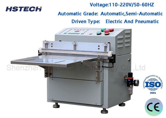 Giá tốt. Máy đóng gói chân không điện và khí nén Desktop bên ngoài cho PCB đóng gói trực tuyến