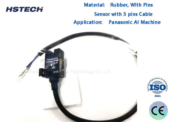 Giá tốt. Bộ phận phụ tùng bộ cảm biến Panasonic SMT AI 304133426301 Với cáp 3 chân trực tuyến