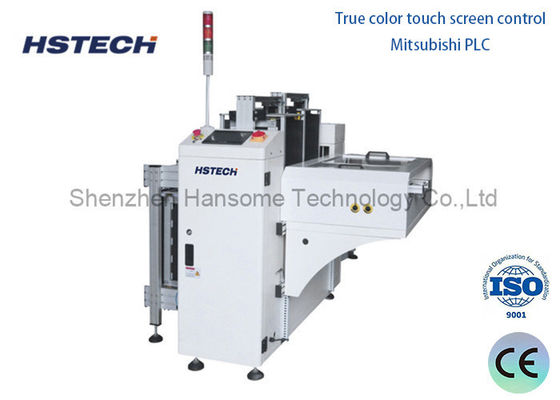 Giá tốt. Hiển thị ánh sáng MITSUBISHI PLC PCB Unloader Board Handling Equipment trực tuyến