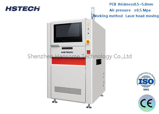 Giá tốt. Máy đánh dấu laser PCB CO2 trực tuyến màn hình cảm ứng với MITSUBISHI trực tuyến