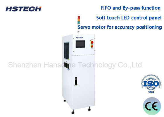 Giá tốt. Máy đệm PCB điều khiển LED Soft Touch sử dụng động cơ servo với chức năng FIFO và By-Pass trực tuyến