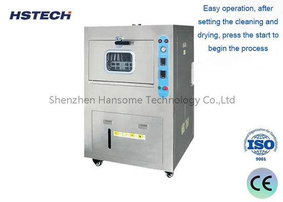 Giá tốt. Máy làm sạch stencil SMT khí nén với thời gian làm sạch và sấy điều chỉnh trực tuyến