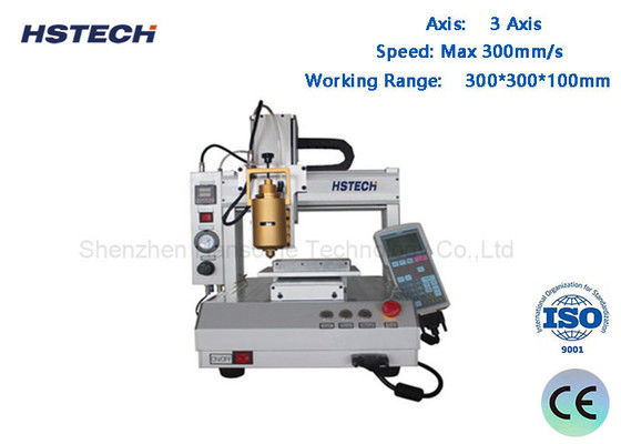 Giá tốt. Máy Phân Phối Keo PUR Tự Động 3 Trục Để Bàn với Tốc Độ 300mm/s và Độ Chính Xác Lặp Lại 0.02mm trực tuyến