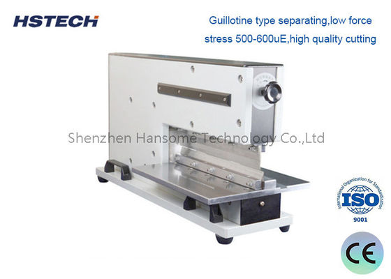 Giá tốt. Chân chuyển đổi Máy cắt PCB khí nén Máy cắt PCB Thiết bị cắt PCB với dao cắt Guillotine tuyến tính trực tuyến