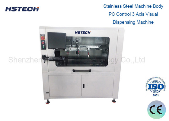 Giá tốt. 1000mm/s tốc độ XYZ Động cơ bước Máy phân phối keo trực quan trực tuyến
