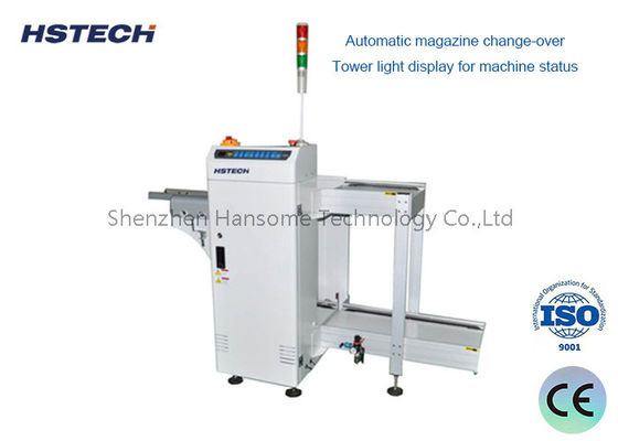 Giá tốt. Máy nạp tạp chí PCB 250mm/330mm với giao diện SMEMA và thời gian nạp 6 giây cho dây chuyền sản xuất SMT trực tuyến