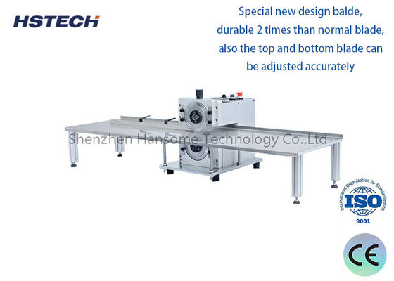Giá tốt. Độ chính xác cao 4 nhóm Blade LED Hard Strip PCB Depaneling Equipment trực tuyến