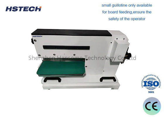 Giá tốt. Máy tách PCB loại Guillotine Máy tách PCB năng lượng khí nén với 2 lưỡi dao loại Guillotine tuyến tính trực tuyến