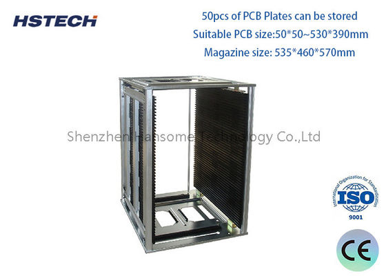 Giá tốt. Tạp chí lưu trữ PCB kim loại bền chống tĩnh Max 50pcs để thu thập các PCB trực tuyến