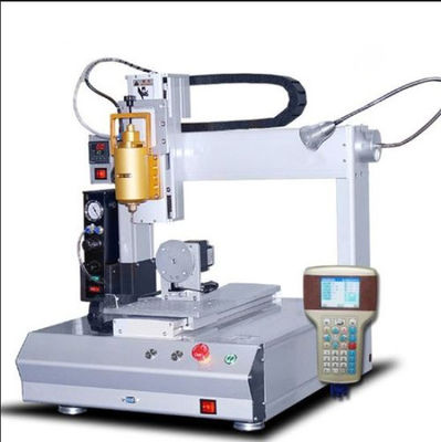 Giá tốt. Máy phân phối keo loại bàn làm việc PUR với 3 trục và đầu đơn cho độ chính xác cao trực tuyến