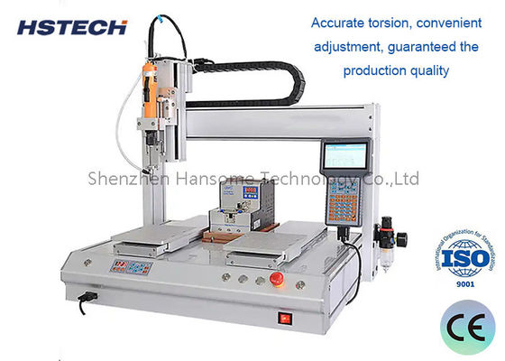 Giá tốt. Bạc 3 trục Máy gắn vít Máy khóa vít 55KG 2000rpm Cho lắp ráp PCB trực tuyến