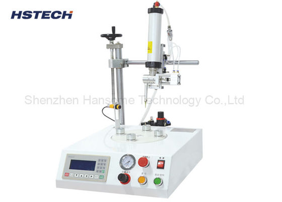 Giá tốt. Máy phân phối keo bóng đèn LED 4 trạm làm việc xoay màn hình văn bản tự động trực tuyến