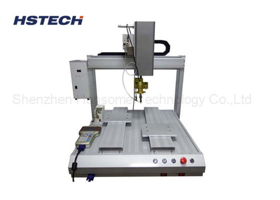 Giá tốt. SMT Robot hàn máy tính để bàn đầu duy nhất PCB lắp ráp với trục quay trực tuyến