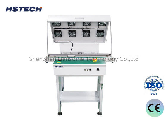 Giá tốt. Băng tải làm mát SMT chống tĩnh điện trơn tru với quạt làm mát và đèn tháp trực tuyến