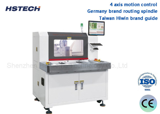 Giá tốt. Hiệu suất cao, ổn định cao, Đức Brand Routing Spindle 4 axis Motion Control Offline PCBA Router Machine trực tuyến