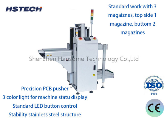 Giá tốt. 3 Màu Đèn 250mm 330mm PCB Loader Magazine Loader Khoảng 6 giây Đối với dây chuyền sản xuất SMT trực tuyến
