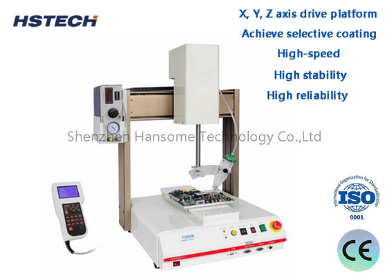 Giá tốt. X, Y, Z Axis Drive Platform tốc độ cao độ tin cậy cao độ ổn định cao 3Axis Selective Coating Machine trực tuyến