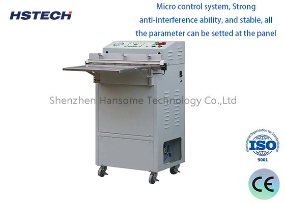 Giá tốt. Máy đóng gói chân không, nền tảng điều chỉnh, tự phát hiện, W600 * W5 ~ 10mm kích thước niêm phong trực tuyến