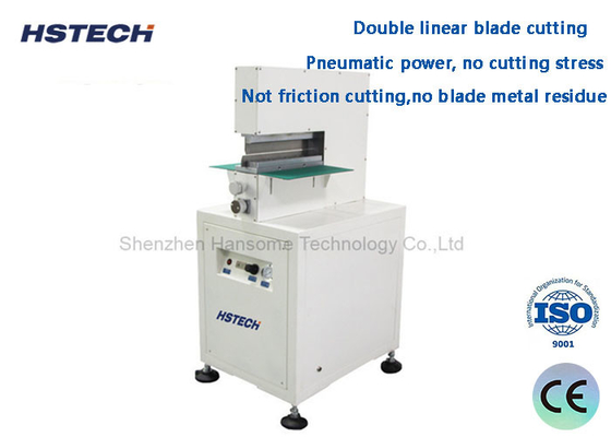 Giá tốt. Lưỡi dao dẫn khí khí kim loại lực cắt thấp căng thẳng V cắt PCB Depanelizer trực tuyến