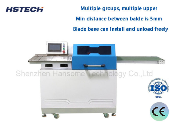 Giá tốt. Máy phân tách dây chuyền cắt V LED Máy phân tách nhiều thanh PCB tự động Công cụ thép tốc độ cao trực tuyến
