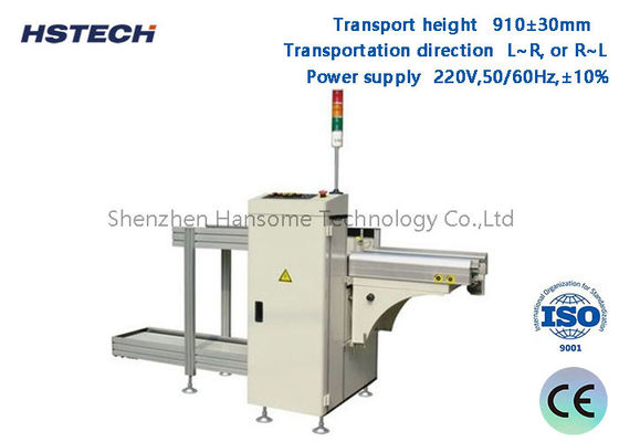 3 tạp chí 330mm Width LED Button/ Touch Screen Control PCB Link Unloader