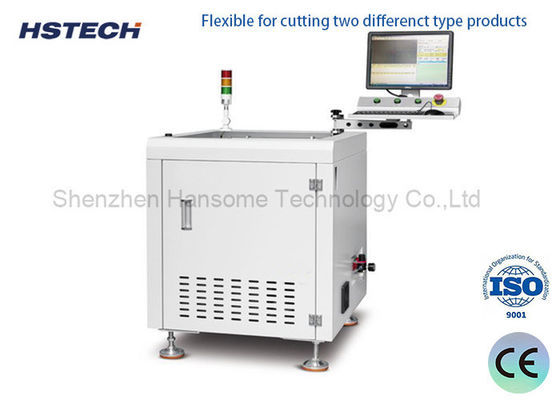 Giá tốt. 60000RPM Stainless Steel Body PCB Depaneling Router Machine với 50x50~410x460mm Working Size trực tuyến