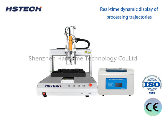 Giá tốt. 4 trục dây chuyền di chuyển vòng tròn khép tự động vít bit máy buộc trực tuyến