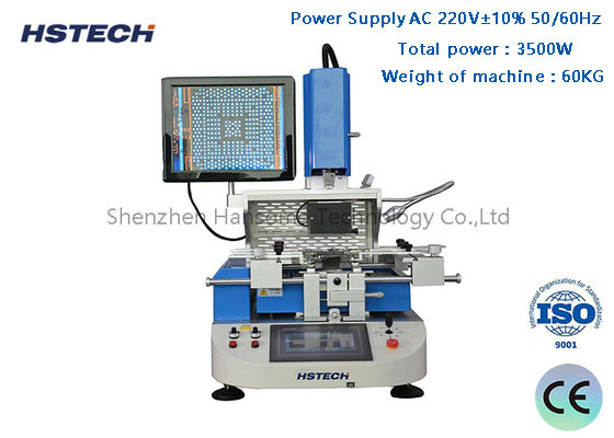 Giá tốt. Hệ thống vận hành tự động và thủ công Vị trí laser MCGS Kiểm soát màn hình cảm ứng BGA Trạm sửa chữa trực tuyến