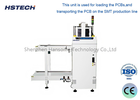 Giá tốt. Đẩy PCB từ tạp chí đến máy vận chuyển hạ lưu với máy tải PCB HS-330LD trực tuyến
