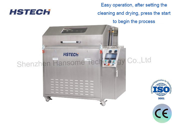 Giá tốt. Máy làm sạch stencil SMT chất lượng cao Mô hình HS-600 với dung môi cồn và hệ thống lọc 3 cấp trực tuyến