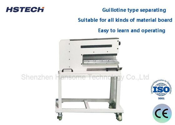 Giá tốt. Thiết bị loại bỏ bảng PCB nhựa nhôm FR4 Bộ tách lưỡi thẳng dẫn khí nén HS-310L trực tuyến