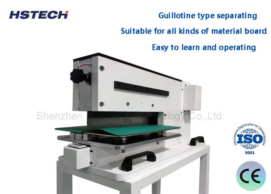 Giá tốt. Điều kiện mới PCB thiết bị depaneling mạnh mẽ áp lực thấp V cắt dây chuyền Blade khí nén PCB máy tách HS-310 trực tuyến
