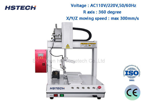 Giá tốt. AC 220V / 110V Robot hàn tự động Đào giáo dục dây chuyền 220V Trục xoay 50/60Hz HS-S331R trực tuyến